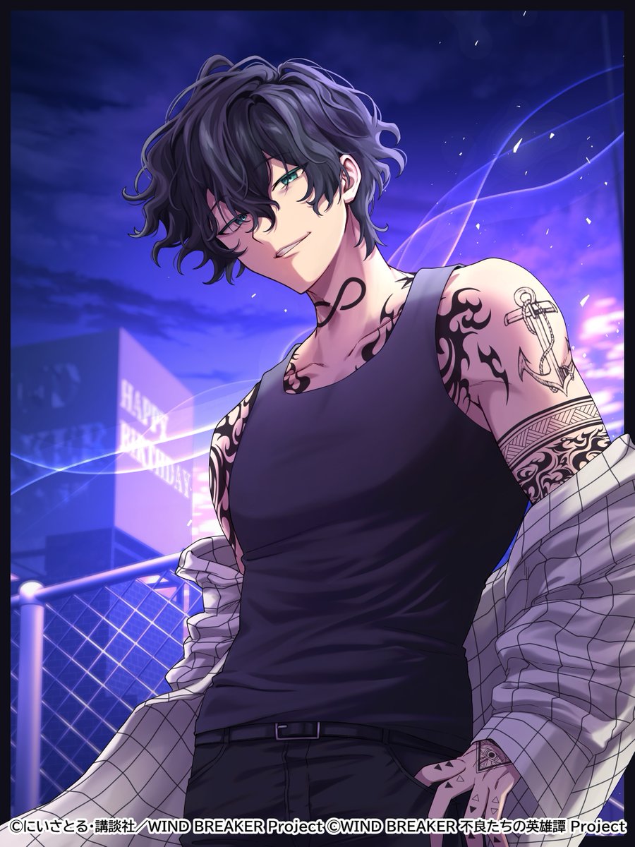 誕生日イラスト公開！】 本日11/30は #棪堂哉真斗 の誕生日です！ 一緒