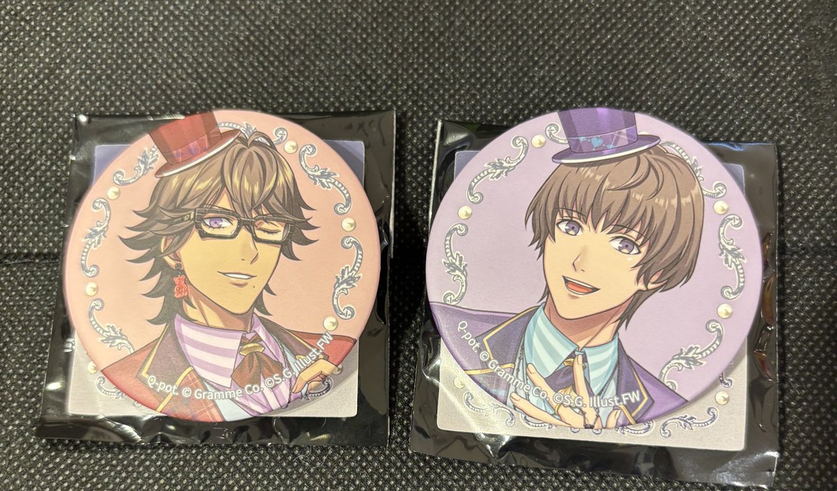 うたプリ グラショ 缶バッジ CCL カミュ うたプリ』ホログラムが綺麗な