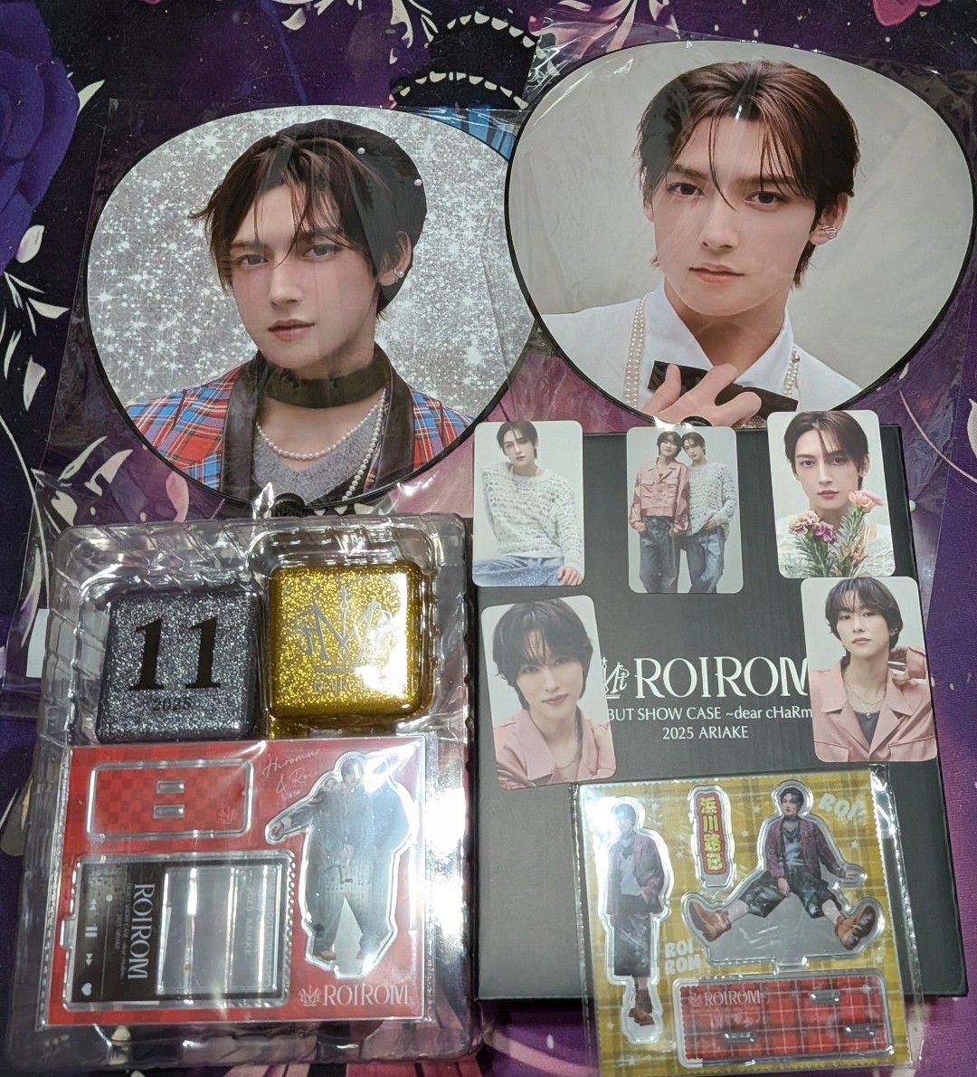 ROIROM FC限定 ペンライト うちわ ROIROM FC限定 ペンライト うちわ