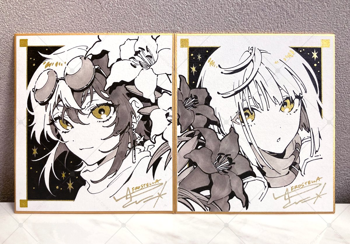 ミストニアの翅望 ミニ色紙 ジョン ルーカス