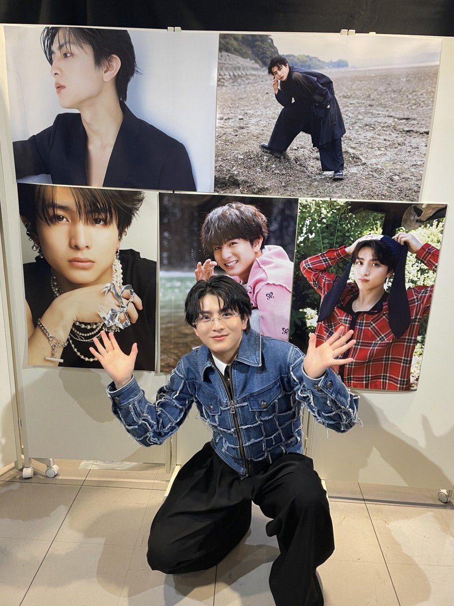 柏木悠 1st写真集 19→20 発売中📚📚📚 写真集の写真をポスターにして