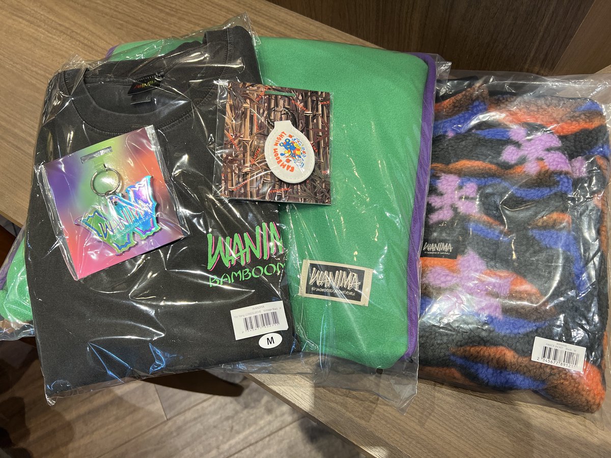 WANIMA BAMBOOM NIGHT ブランケット WANIMA MEMBERS限定!!新作グッズ