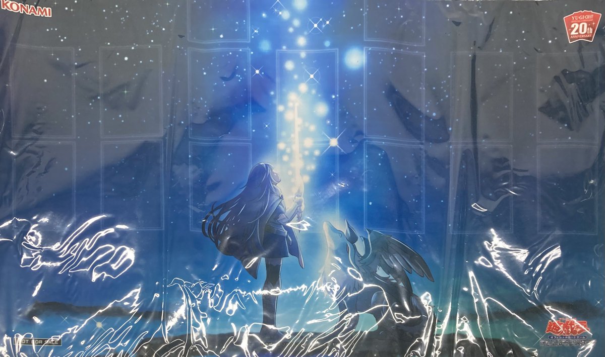 未開封・丸めて発送】遊戯王 星遺物の導く先プレイマット 未開封・丸め