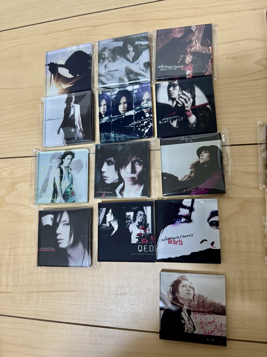 夕*菜様 AcidBlackCherry ランダムアクリルマグネット イエス シ 夕*菜