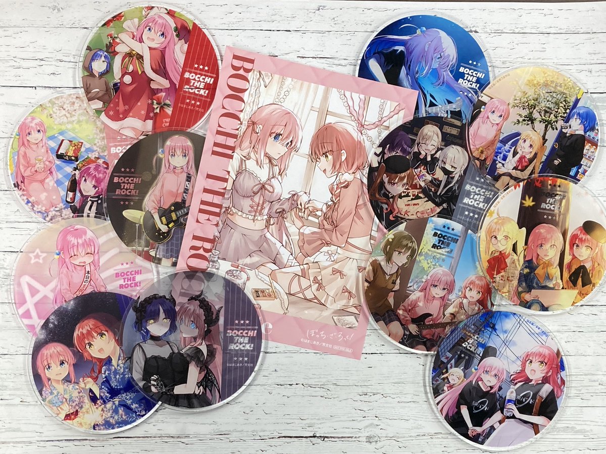 ぼっち・ざ・ろっく！ グラッテ アクリルコースター 全12種 コンプ