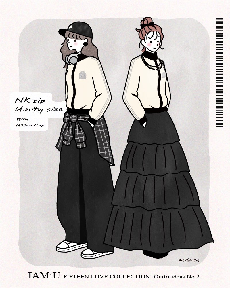 中島健人 FIFTEEN LOVE NKzip white KENTYサイズ お洋服大好きだから