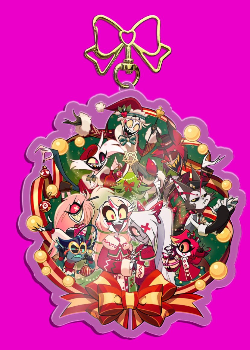 ハズビンホテル #HazbinHotel 「ハズビン・ホテル」のクリスマス関連