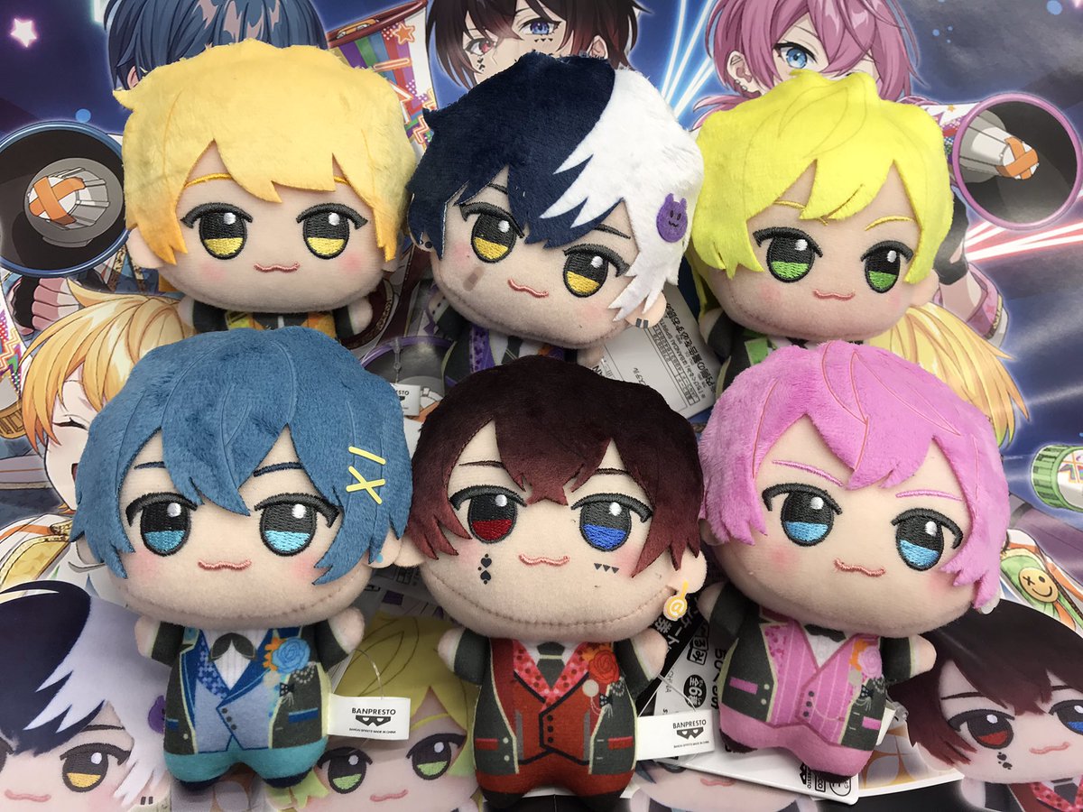 AMPTAKxCOLORS ちびぐるみ 4個 ☆AMPTAKxCOLORS ちびぐるみ 4種セット