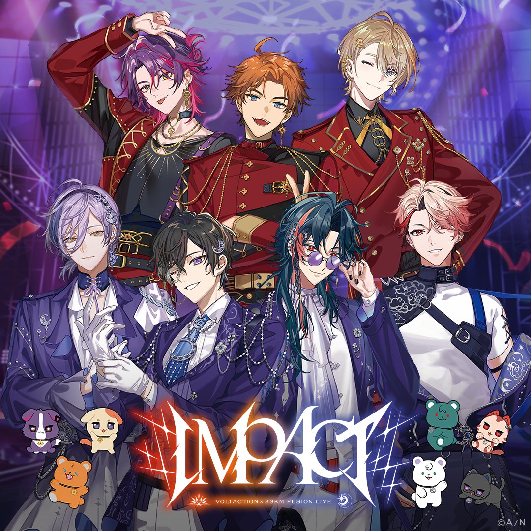 ね*ヘ様 にじさんじ IMPACT 3SKM VOLTACTION LIVE 缶 にじさんじより