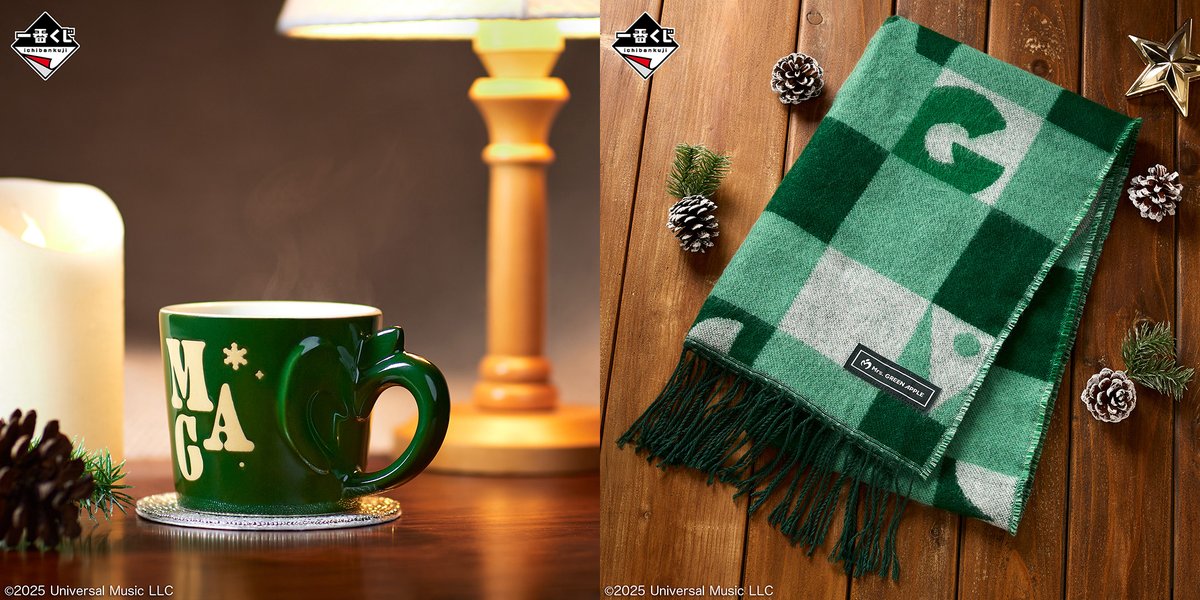 ミセス一番くじ マグカップ タオル メタルチャーム Mrs. GREEN APPLE