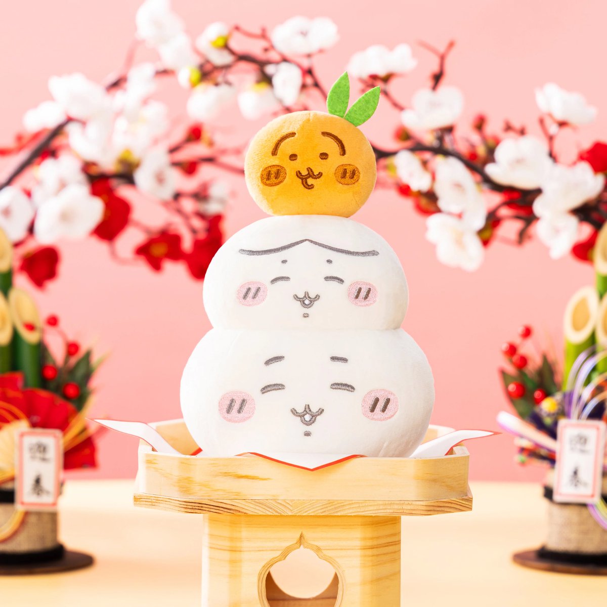 🌟新商品🌟 『しめ縄なぬいぐるみ』 『鏡餅になっちゃったぬいぐるみ