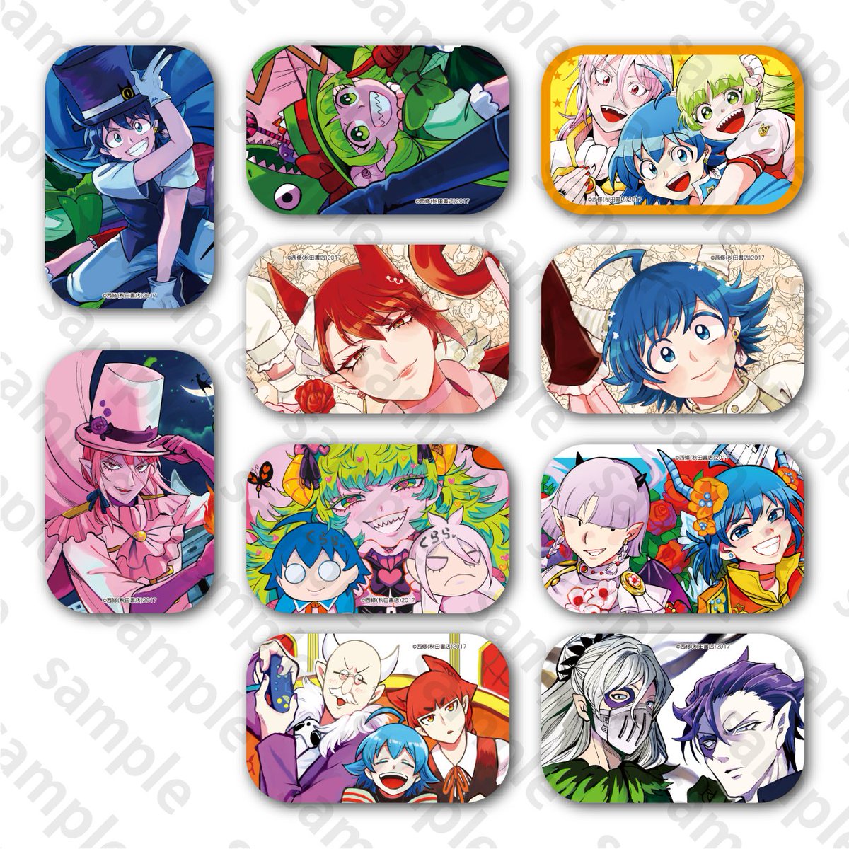 週刊少年チャンピオンに先駆けて #C107 最新グッズ情報 第3弾!! 「#魔