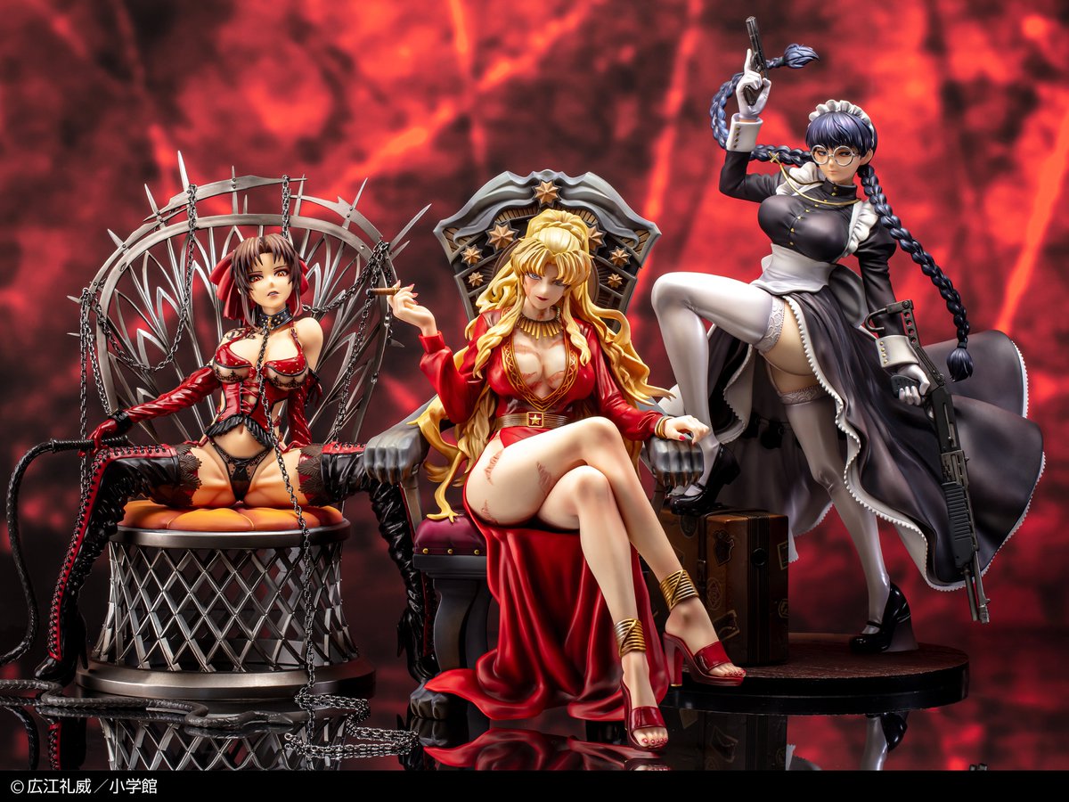 ⚠1月より予約開始⚠ 『BLACK LAGOON』より 「バラライカ 真紅の女帝