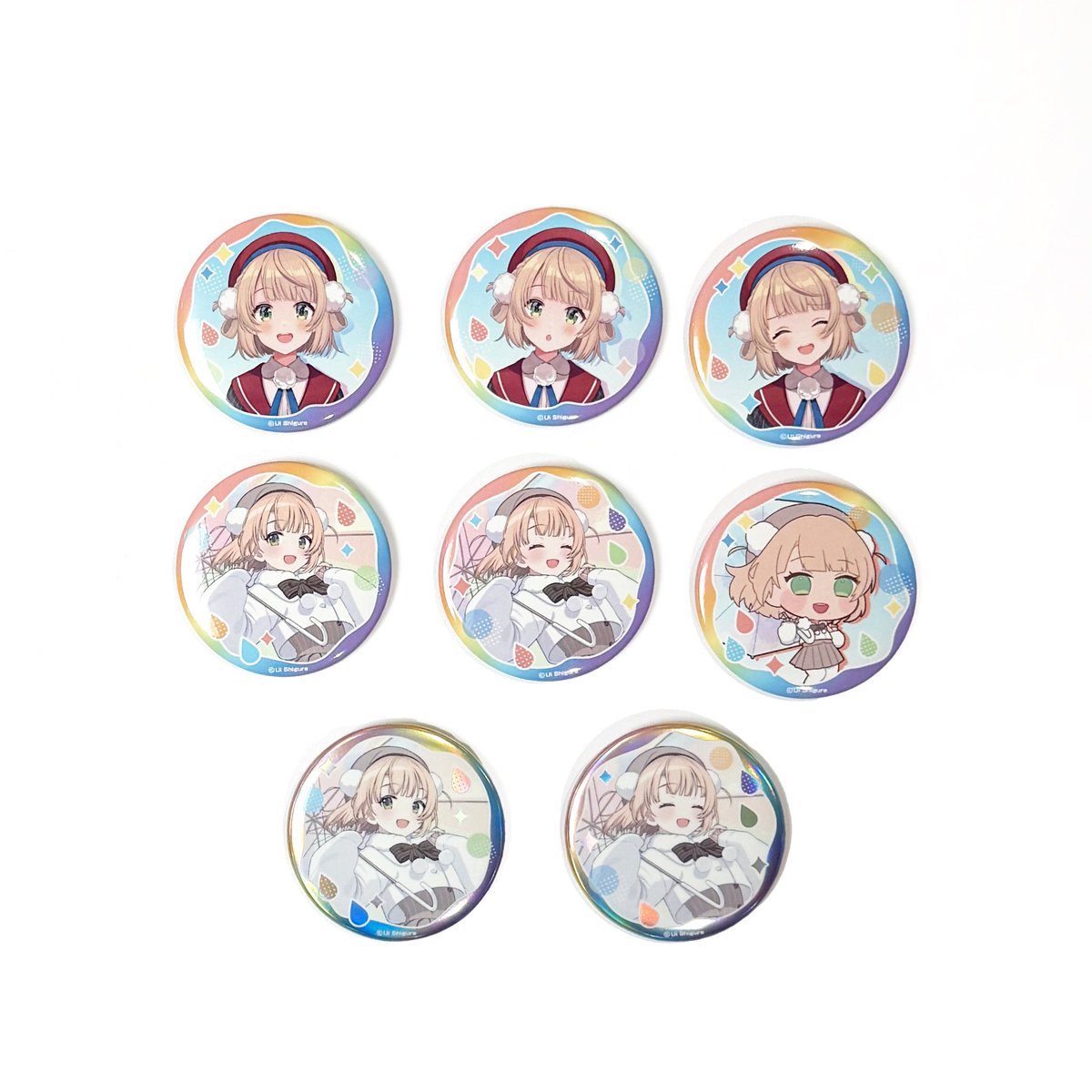 商品紹介📢】 TD缶バッジ(全6種/ランダム) 1個：¥550(税込) 1BOX・7個