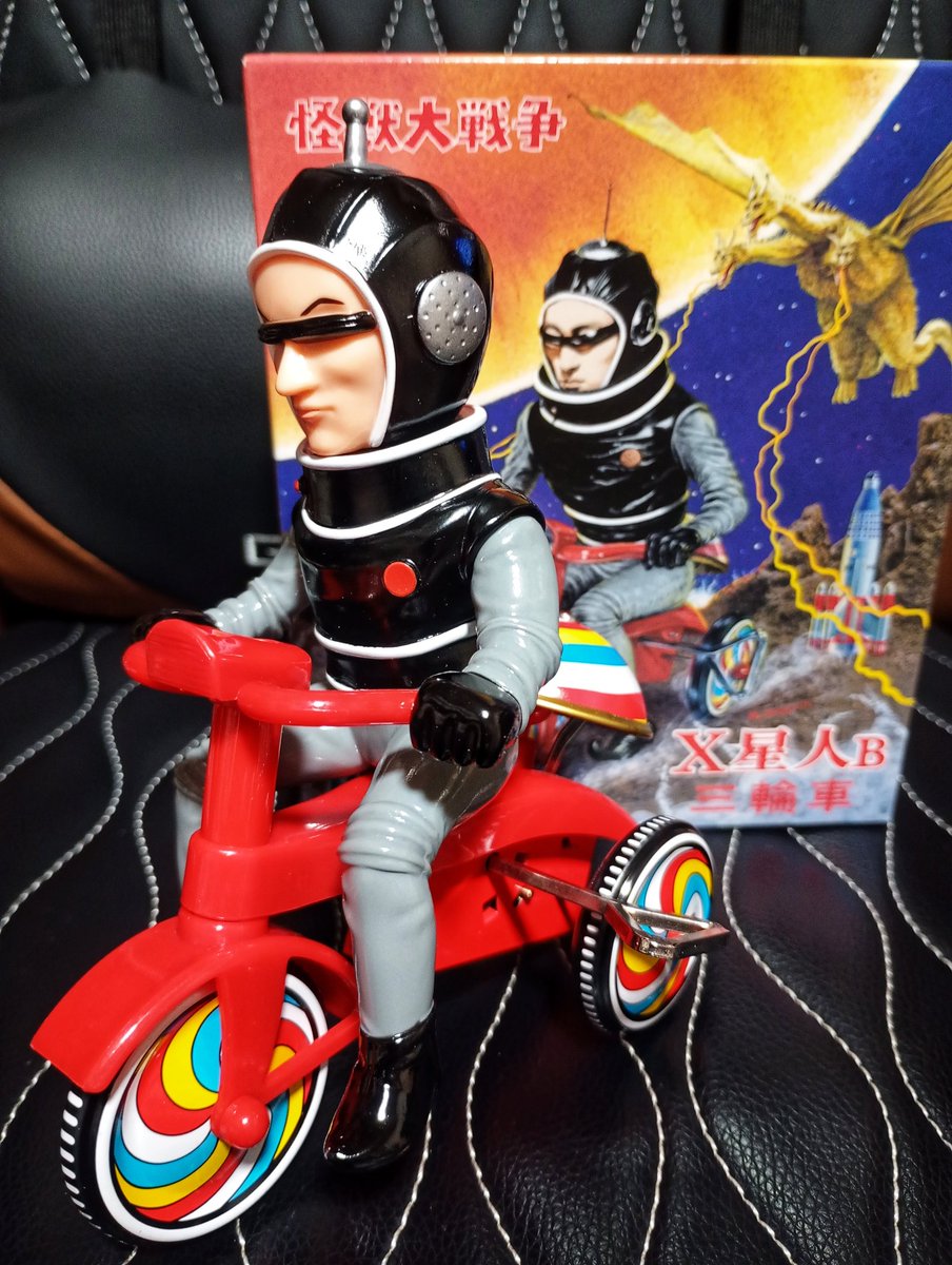 X星人B三輪車 フィギュア m1号 怪獣大戦争 M1号【X星人B三輪車】先行