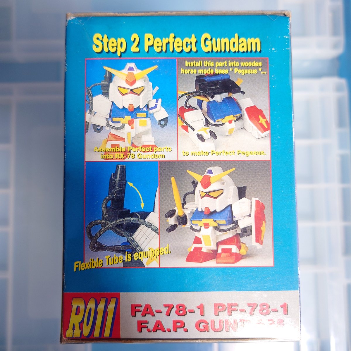 今回の元祖SDガンダム！ F.A.Pガンダム 海外版！ 当日香港バンダイ製の