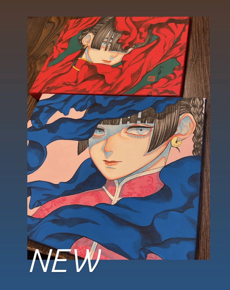 ベロニカ都登 イラスト 原画 水彩画 少年 ベロニカ都登 イラスト 原画