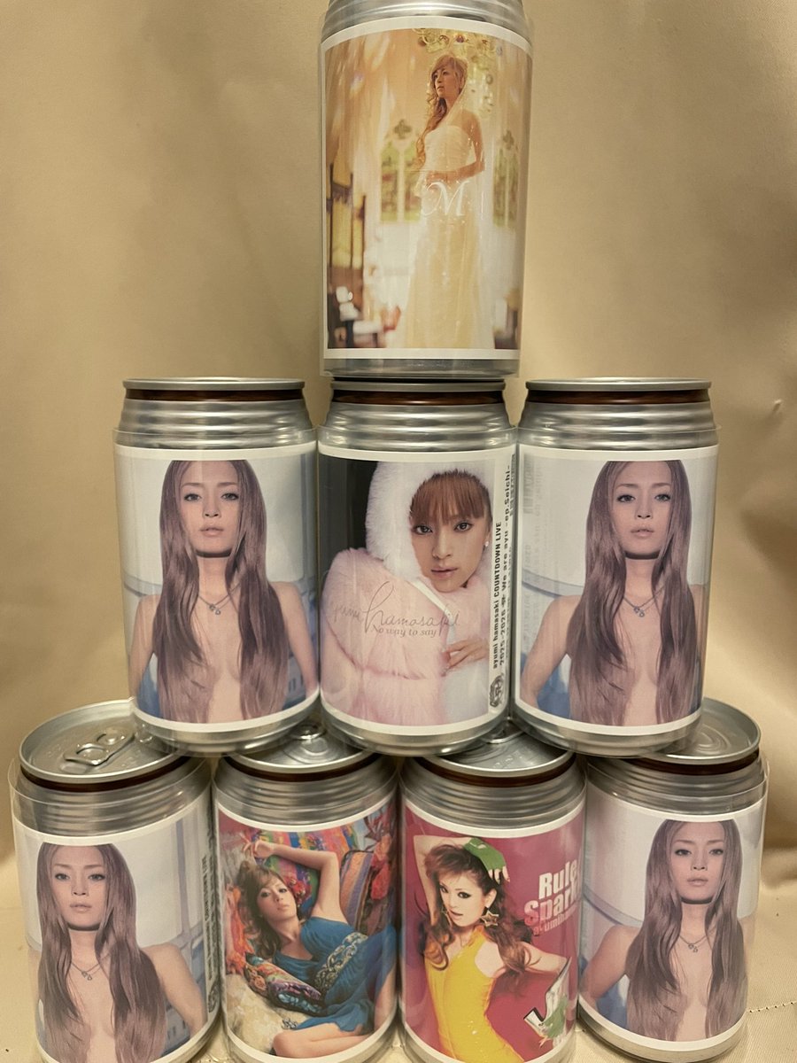 浜崎あゆみ オリジナルラベル缶 13種コンプリートセット ayu缶 自販機
