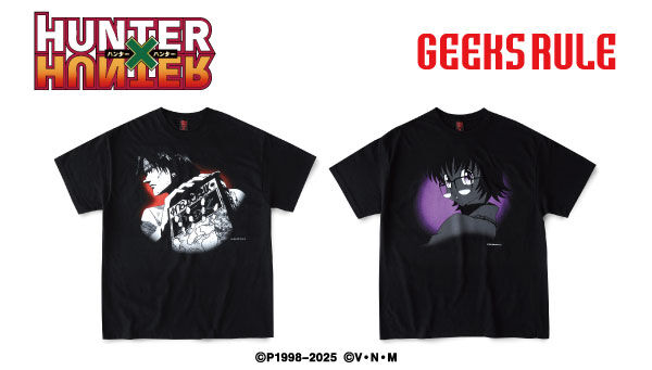 📢ご注文受付開始 ＼ 「第4弾【HUNTER×HUNTER】×GEEKS RULEコラボT