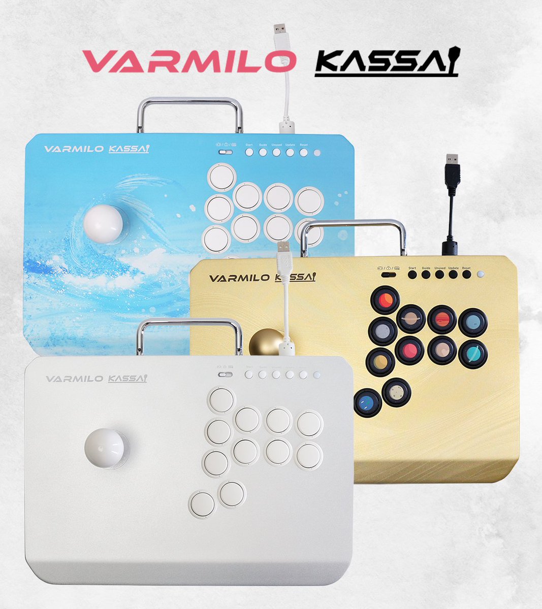 VARMILO KASSAI』再入荷📣✨️ ＼ ＜本体＞ 🕹Lunar Silver・Gold・Sea