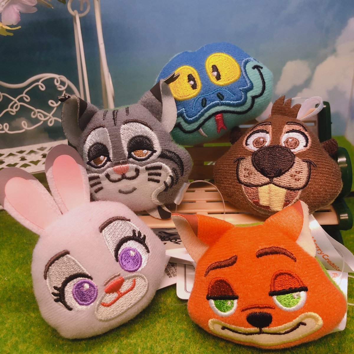 プライズ情報】 「ズートピア2 MASHIMASHIぬいぐるみフェイスリング