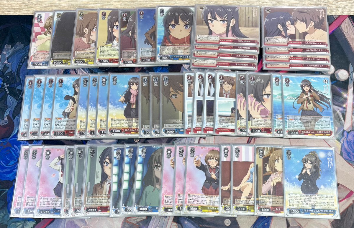 ヴァイスシュヴァルツ 青ブタ ほぼフルレアデッキ ヴァイス