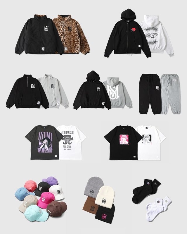 GOODS】 ayumi hamasaki x MFC STORE POP UP STORE in HARAJUKU 詳細