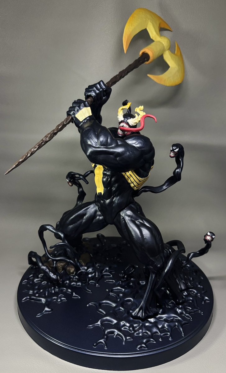 MARVEL Luminasta ヴェノム キングインブラック フィギュア 個人的に新