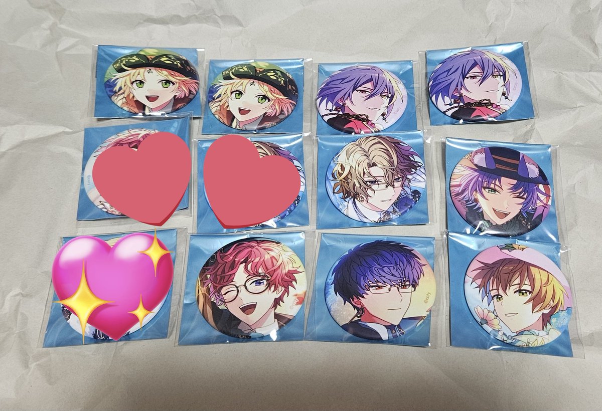 魔法使いの約束 まほやく MwW3 缶バッジ ファウスト レノックス ミチル