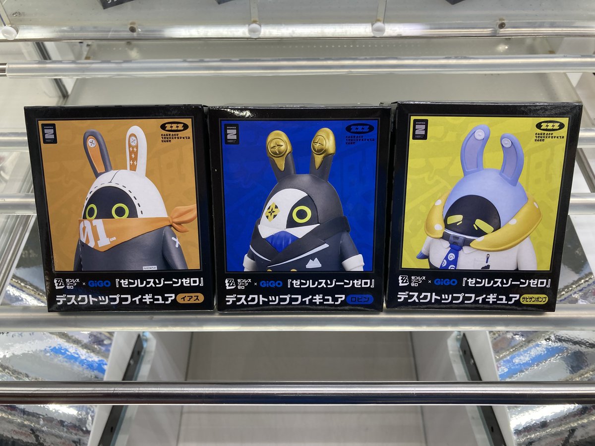 GiGO限定 ゼンレスゾーンゼロ ポンプ デスクトップフィギュア14体
