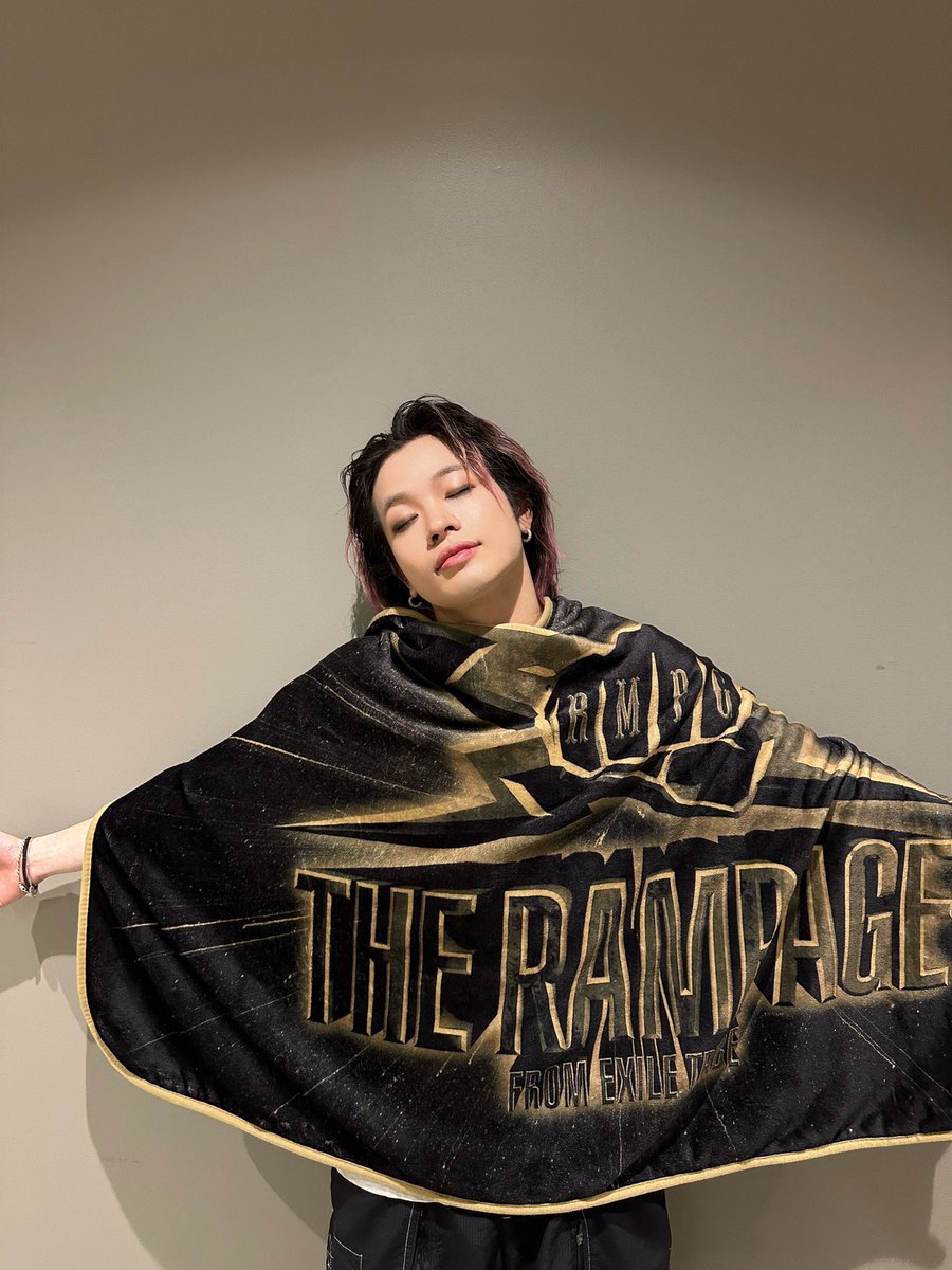 THE RAMPAGE COUNTDOWN LIVE 2026ブランケット EXILE TRIBE STATION