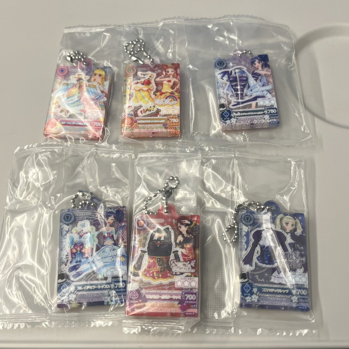 アイカツ ガチャガチャ いちご あおい 蘭 おとめ ユリカ アイカツ