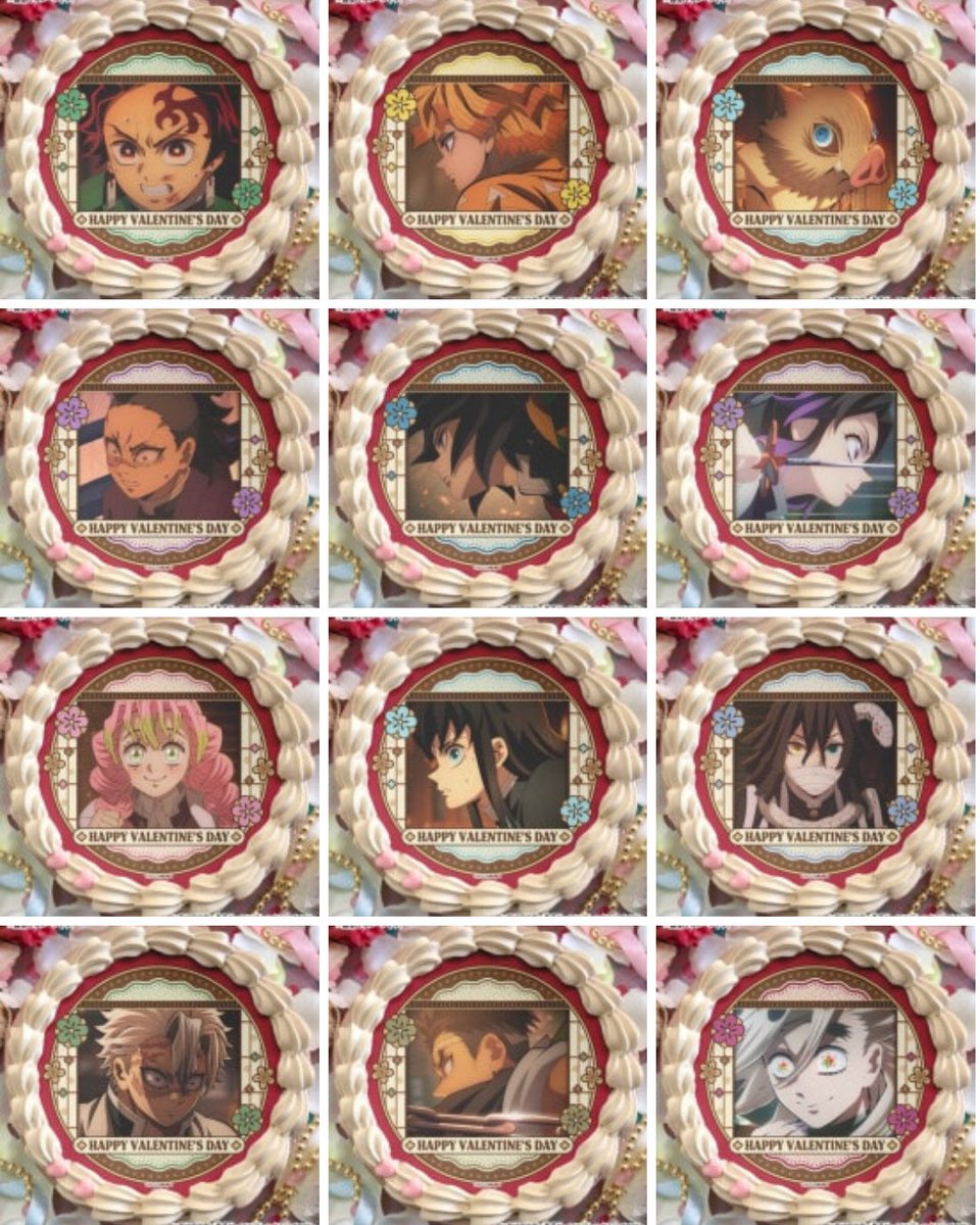 鬼滅の刃 バレンタインプリケーキ2026&マカロン 【特典缶バッジ付き