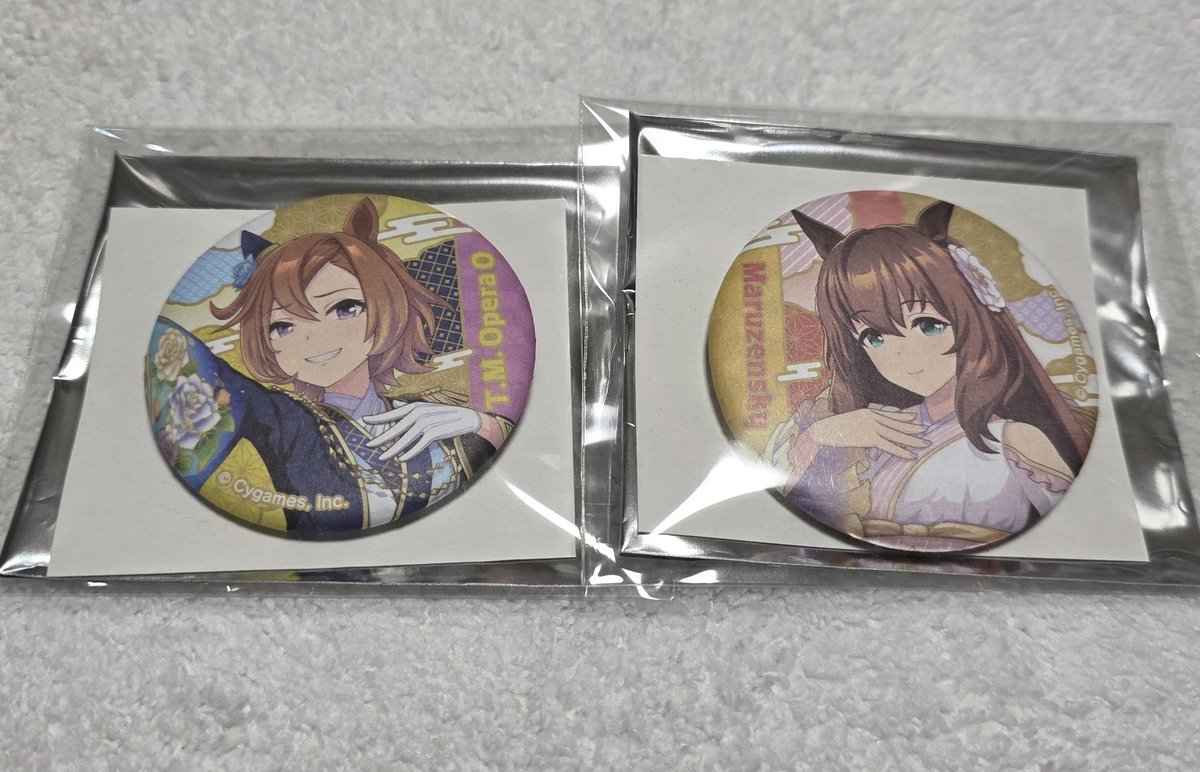 ウマ娘 ハルウララ 和紙風缶バッジ ハルウララ 和紙風缶バッジ - メルカリ