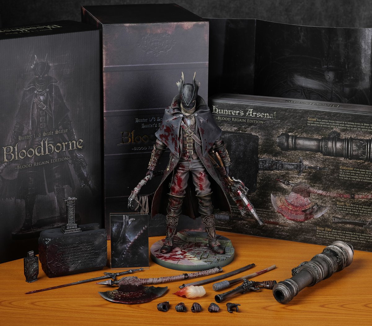 Bloodborne 狩人 1/6スケールスタチュー ~Blood Regain Edition