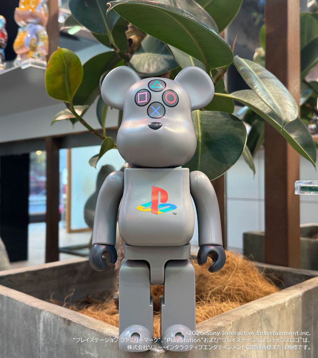 Today's MEDICOM TOY TOKYO】 「BE@RBRICK The First PlayStation 400