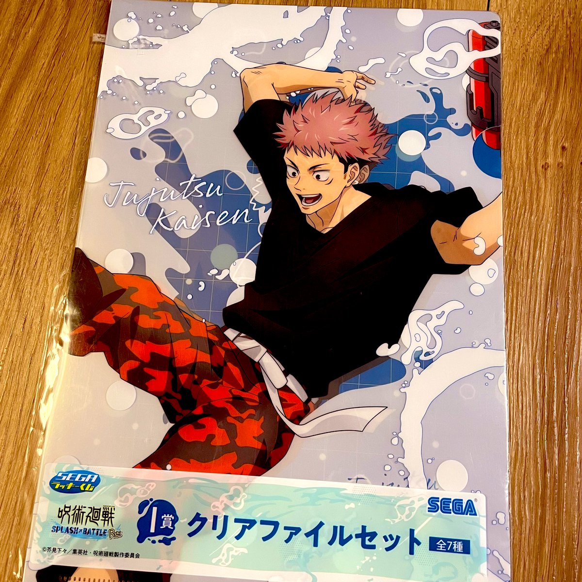 セガ ラッキーくじ クリアファイル 集合 セガ ラッキーくじ クリア