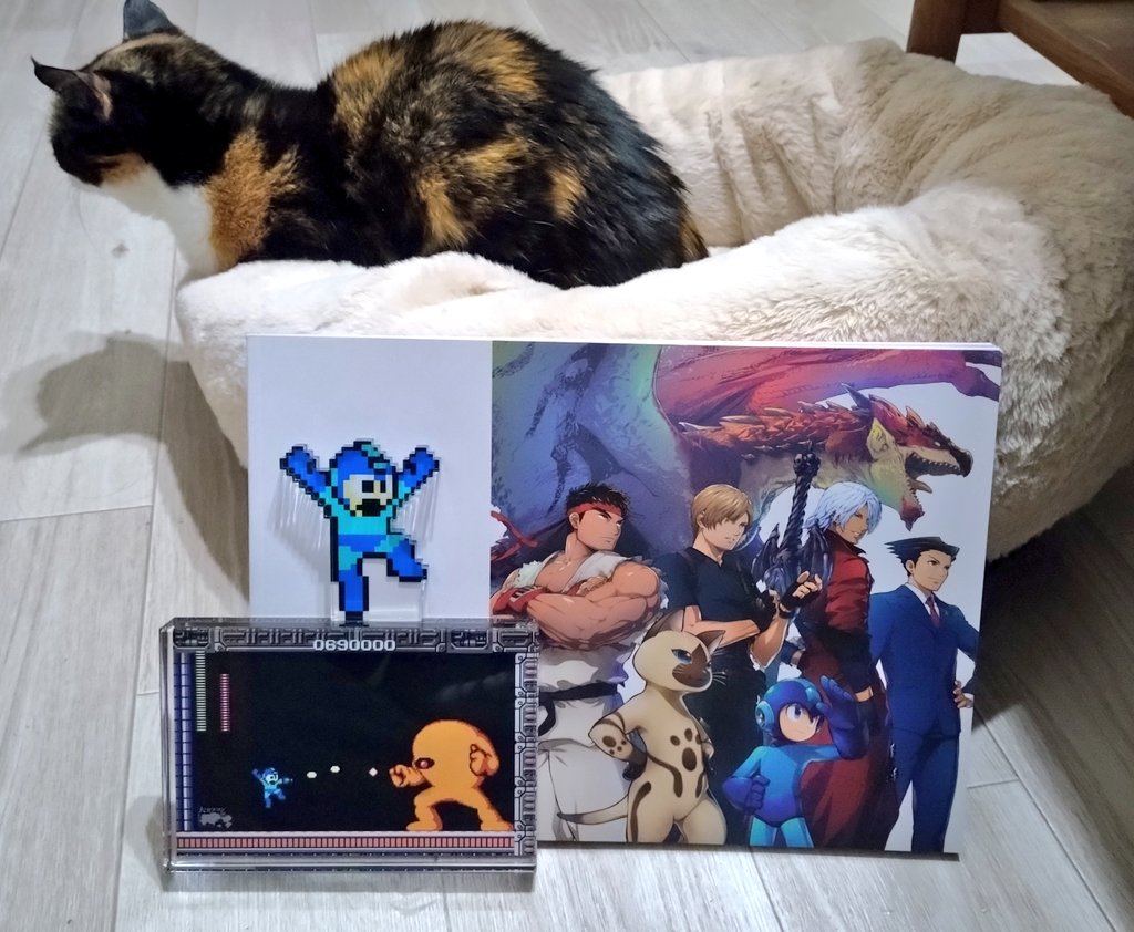 大カプコン展】ロックマン セット アクリルフィギュア、アクリル