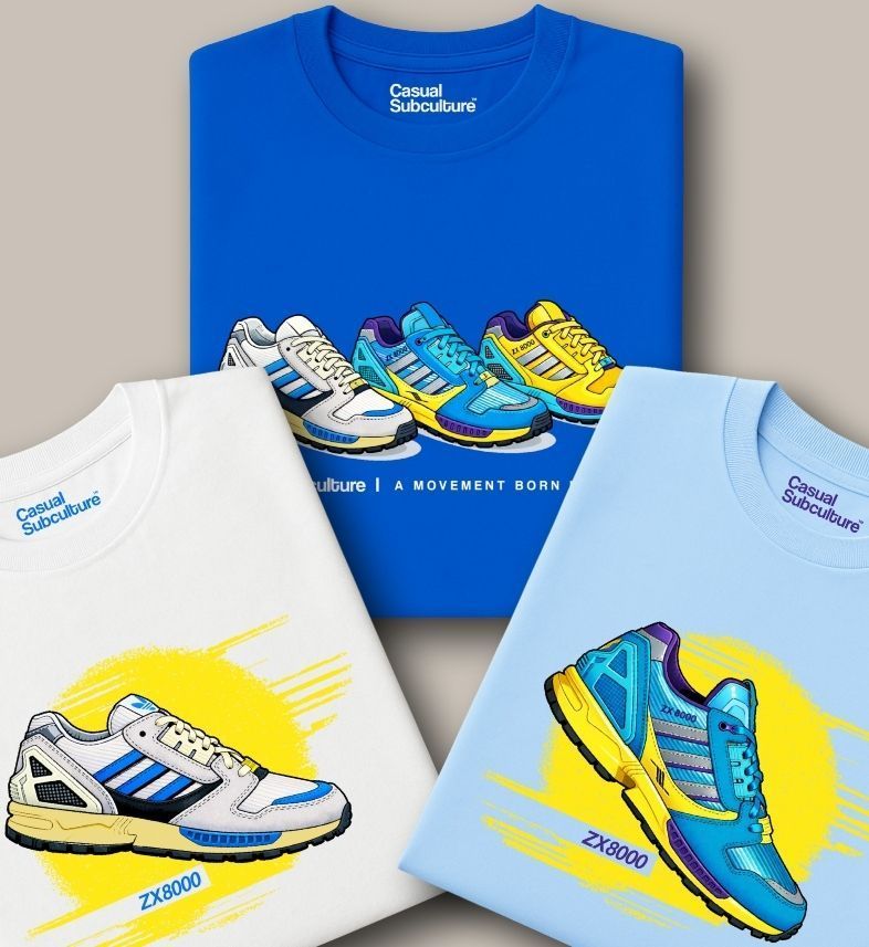 👟 ZX 8000 T-Shirts - New Releases Casual Subculture have just