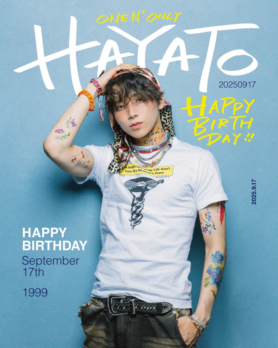 💐𝖧𝖺𝗉𝗉𝗒 𝖡𝗂𝗋𝗍𝗁𝖽𝖺𝗒 𝖧𝖠𝖸𝖠𝖳𝖮💐 #Happy_HAYATO_Day