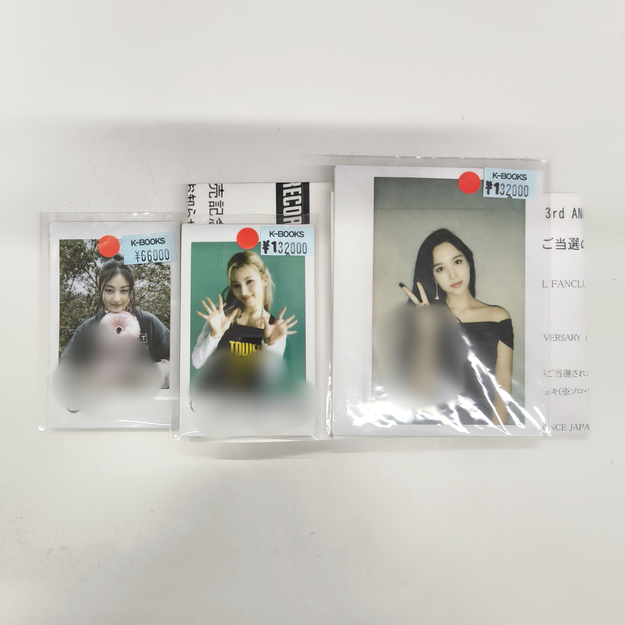 TWICE &TWICE サイン会 当選者限定 節約 直筆 サイン ジヒョ 匿名配送