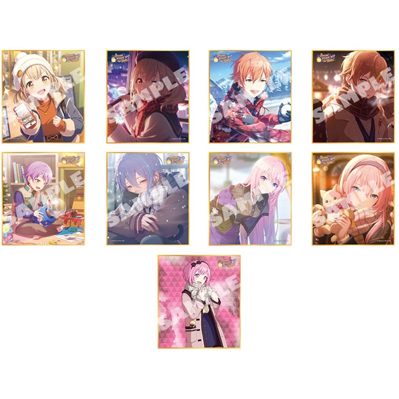 プロセカ 新グッズアニメイトで予約開始 ✓ ミニ色紙コレクション 第53