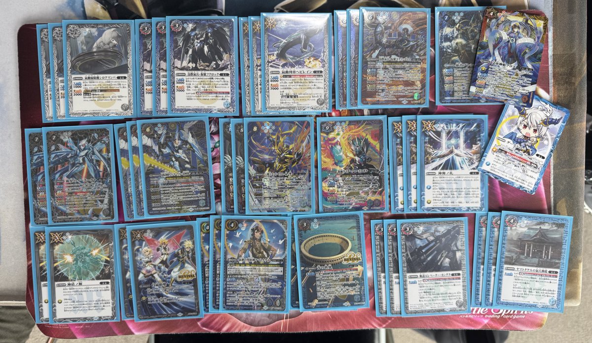 本日のバトスピショップバトルの優勝は林様の『ヤマトタケル』デッキで