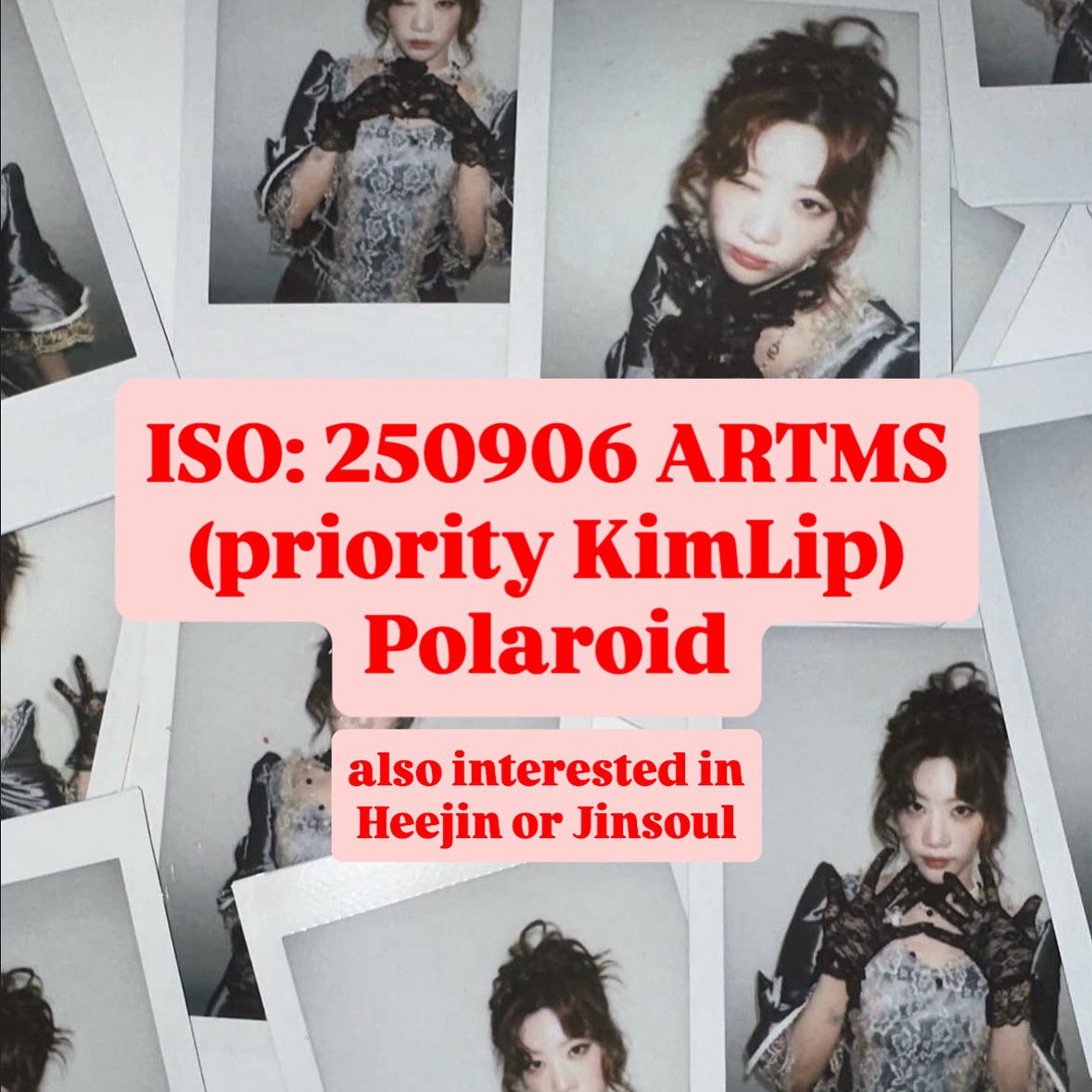 ARTMS LOONA Kimlip キムリプ 김립 サイン入り チェキ ポラ 【公式通販】