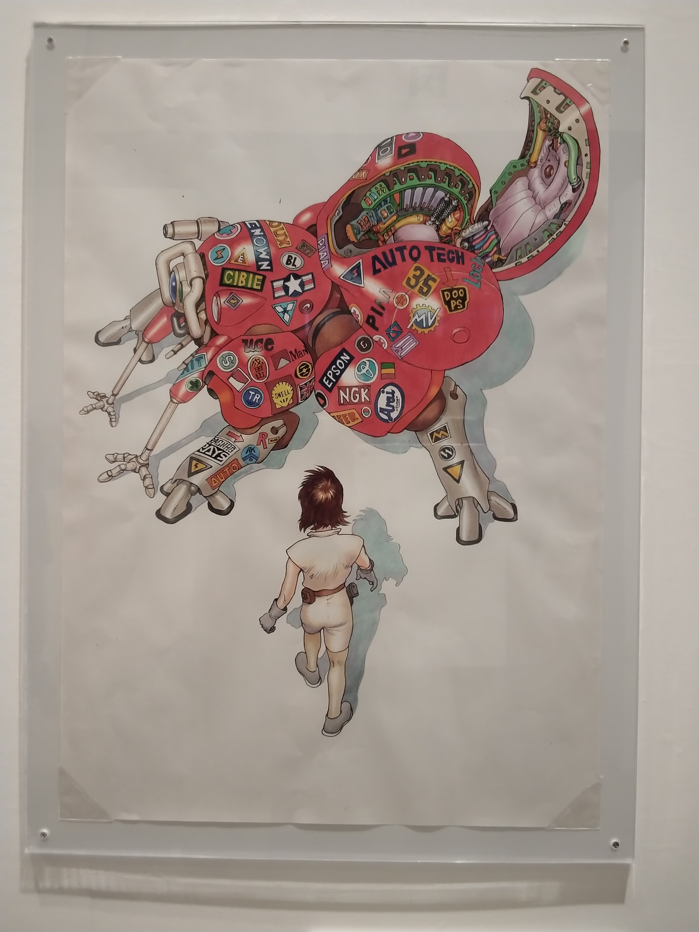 新品】士郎正宗の世界展 大友克洋 AKIRA 攻殻機動隊 ポスター B2 士郎