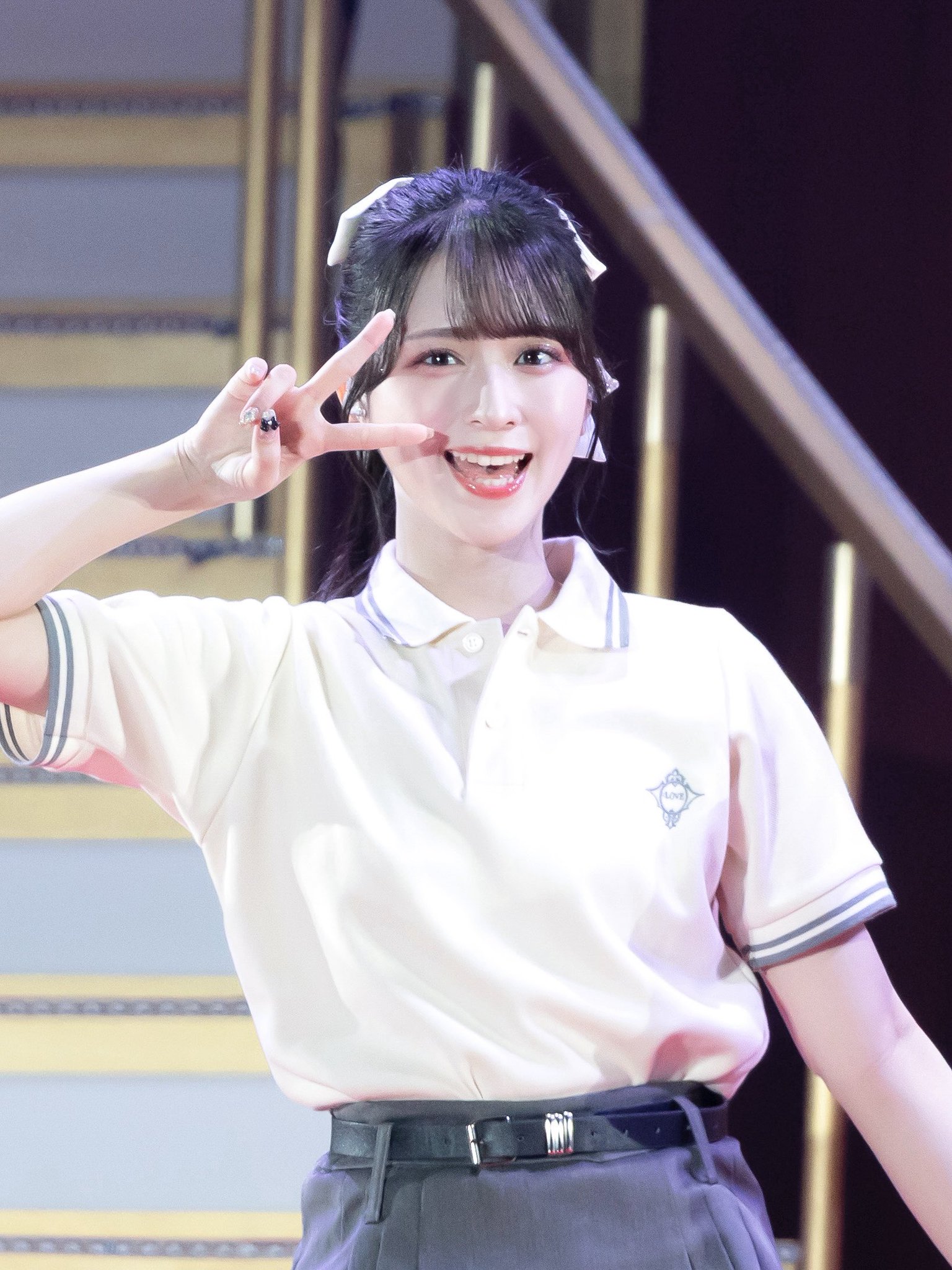 新品未使用】イコラブ 8周年ツアー ポロシャツ 佐々木舞香 イコラブ8