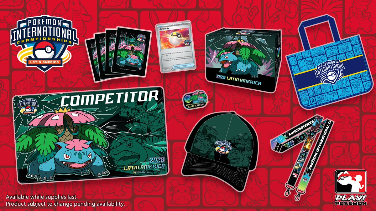 海外公式】LAIC 2026 TOP8 メガフシギバナ プレイマット プレマ 海外