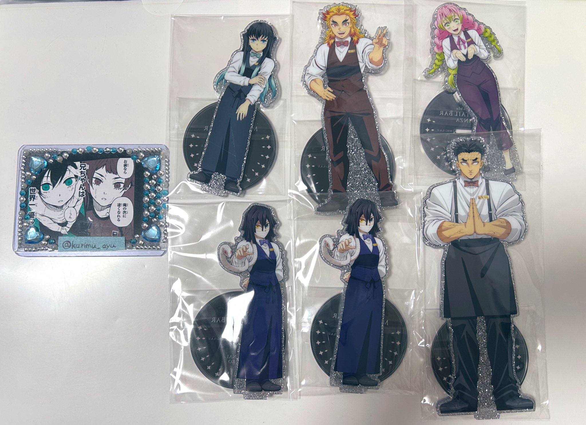 冨岡義勇 モクテル 両面アクリルスタンド アクスタ 鬼滅の刃 モクテル