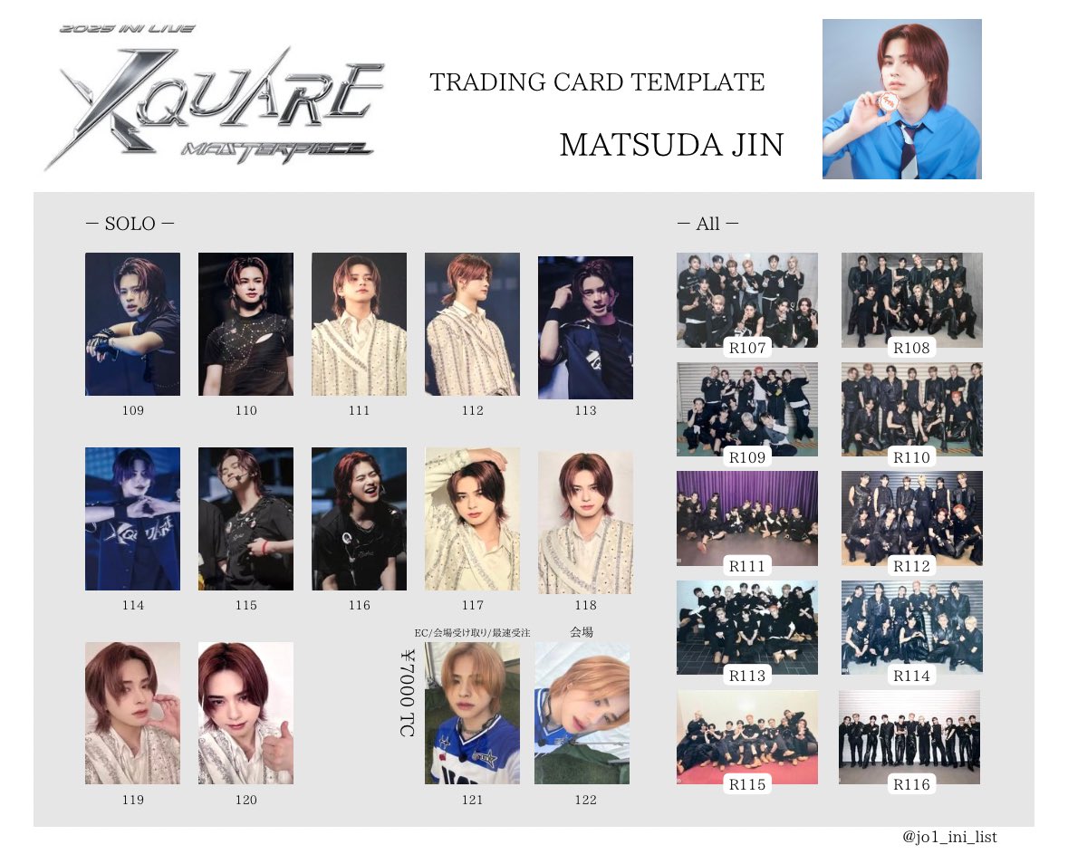 𝙅𝙊𝟭・𝙄𝙉𝙄 _ 𝙇𝙞𝙨𝙩 (@jo1_ini_list) / Posts / X