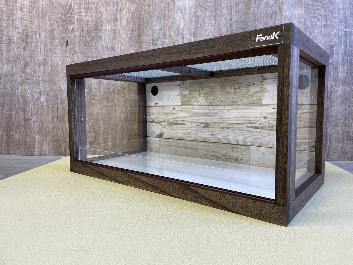 爬虫類ケージ FandK Pieni ウォルナット とあるサツマイモ農家様専用